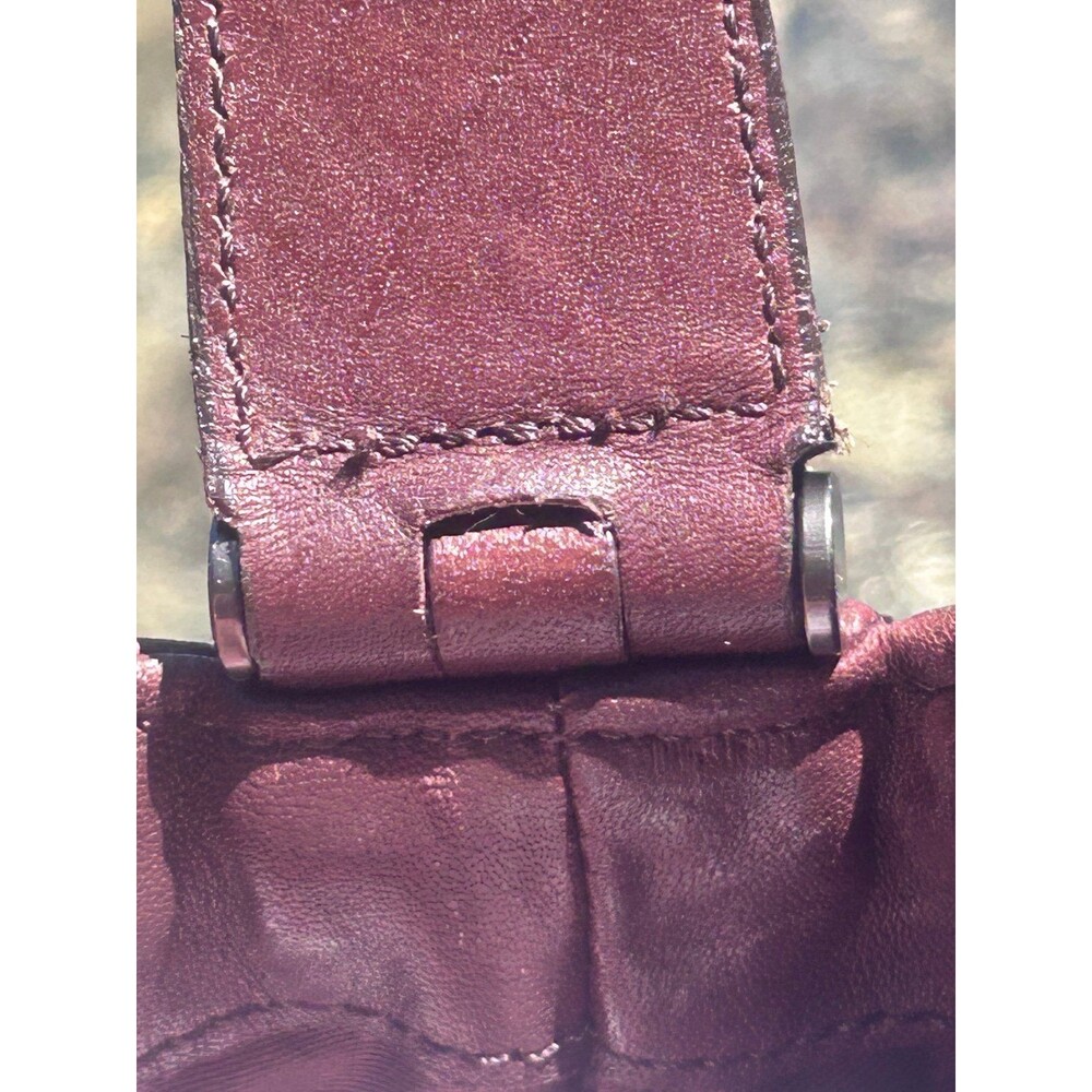 Vintage Coach 9180 Mahogany Leather Shoulder Bag Made in USA - Picture 11 of 12